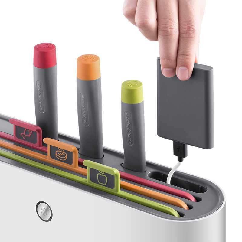 摩飞电器(MORPHY RICHARDS) 刀具架砧板刀具消毒机杀菌器案板紫外线防霉抑菌刀架分类菜板MR1000高清大图