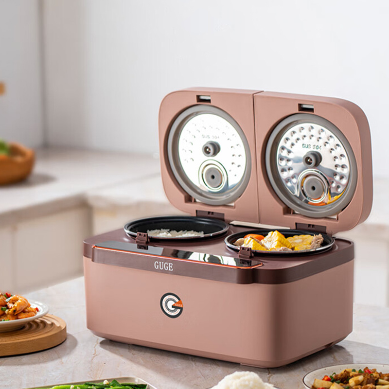 谷格(GUGE) 家用智能双胆电饭煲GB88J 左2L右2L高清大图