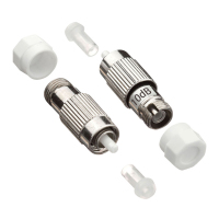 澳狒 电信级衰减器光纤衰减器光衰耗器阴阳式转接耦合器衰减器适配器 阴阳式FC/UPC-10dB 1个