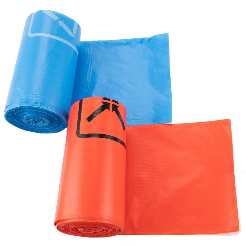 海斯迪克 分类可降解加厚垃圾袋 HKY-248 平口灰色其他 30只 1卷高清大图