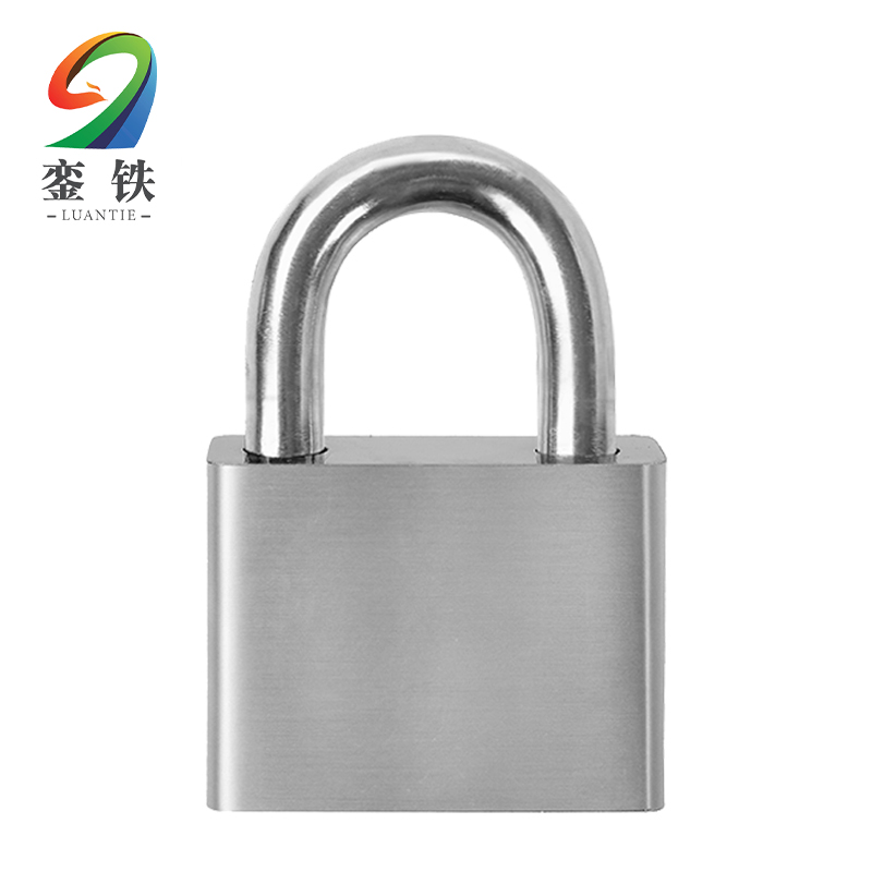 銮铁304不锈钢挂锁40短梁(单开)把高清大图