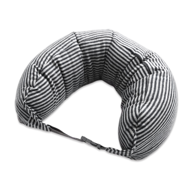 汉司家纺 HANSI-89 67*17cm U型护颈枕(计价单位:个)灰色条纹