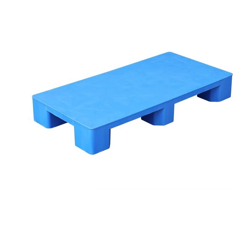 宁储 塑料托盘 平板六脚托盘 100*50*14cm 张高清大图