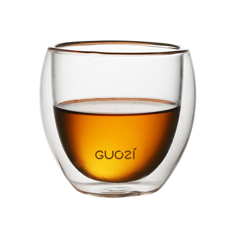 果兹茶具套装手感厚实玻璃一壶四杯花香玖润款礼盒装GZ-S39高清大图