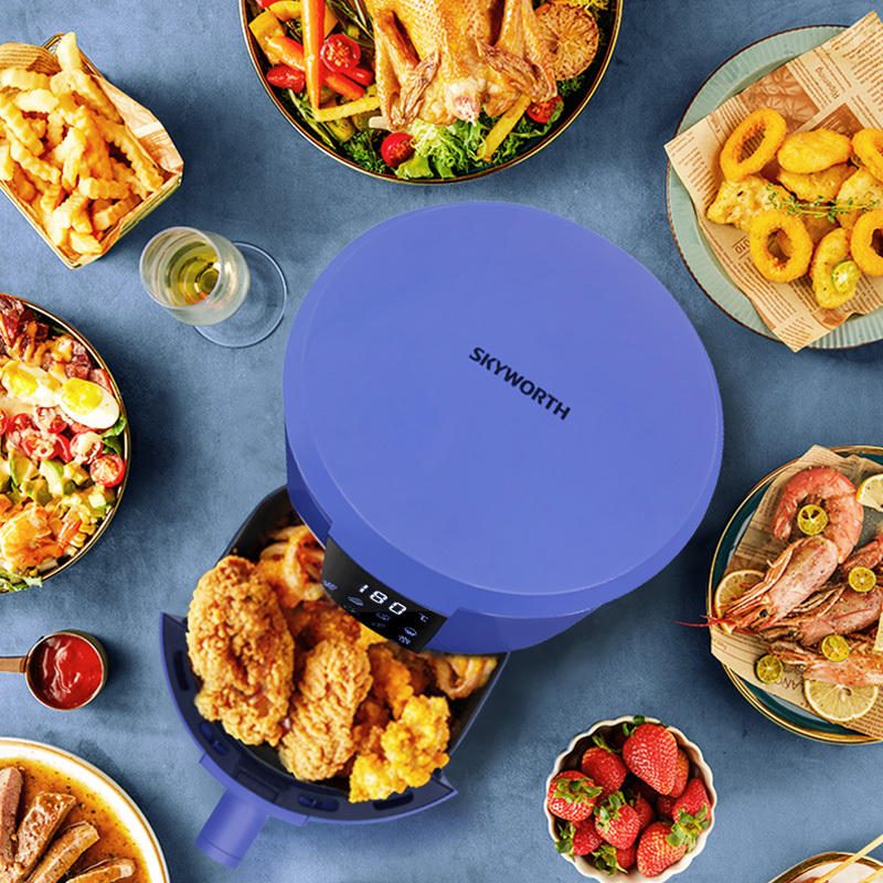 创维智能空气炸锅家用薯条机多功能无油烟电烤箱礼品工厂批发