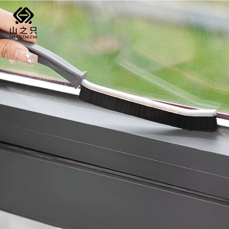 山之只 长条缝隙刷 黑色刷毛 把高清大图