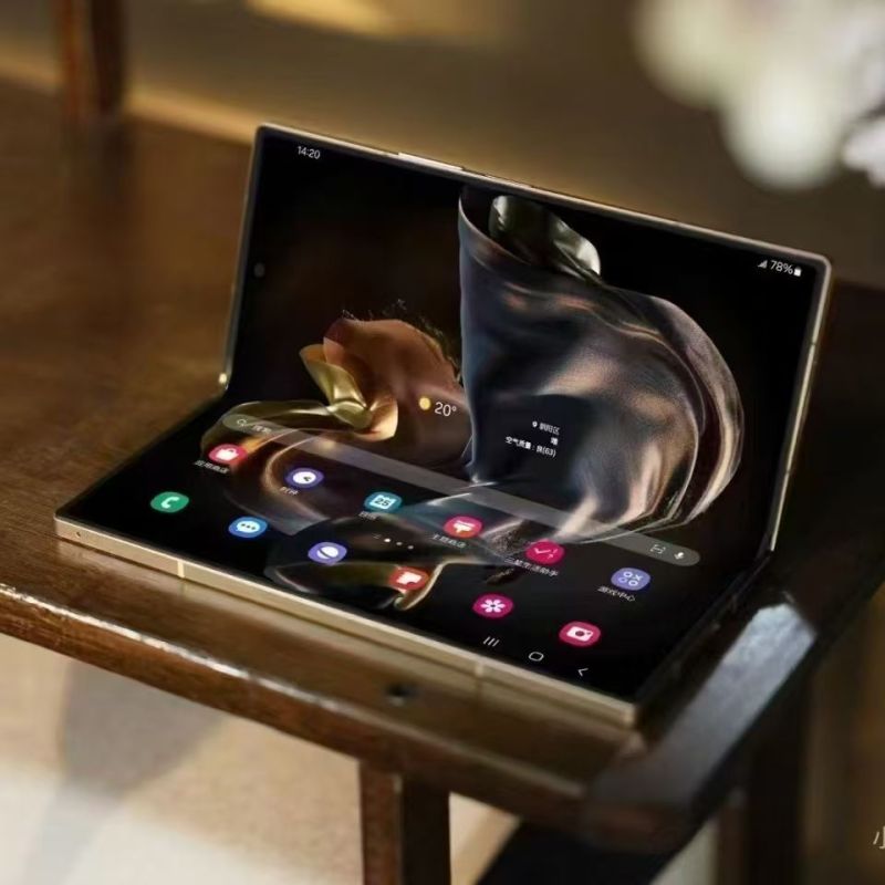 三星 心系天下 W25(SM-W9025)16GB+1TB 陶瓷黑 AI手机 超大屏超轻薄 2亿像素 新一代Bixby 折叠屏手机