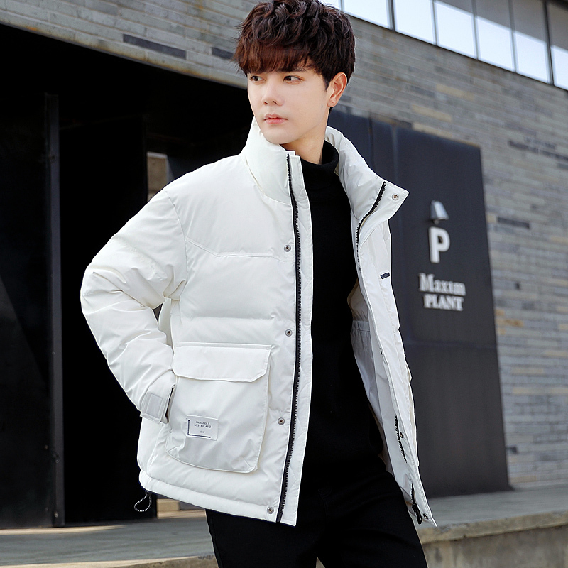 骄克雄狮jankeleone羽绒服男冬季鸭绒外套新款青年男士休闲时尚潮流