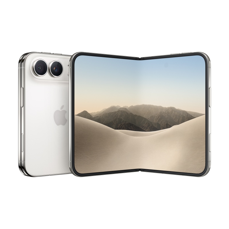 iPhone Duo 折叠屏手机 512GB 星光白色 7.6英寸内屏 A20 Pro 侧边指纹