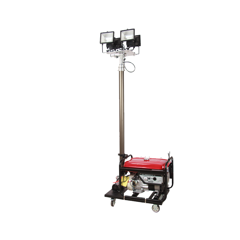 简工智能 YQ-05I 220V 4×500W 6000K(卤钨灯) 强光升降照明装置 黑色高清大图