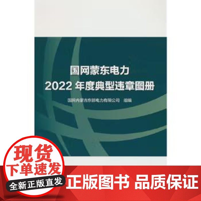 书出版社直供】国网蒙东电力2022年度典型违章图册 国网内蒙古东部电力有限公司 著 中国水利水电出版社