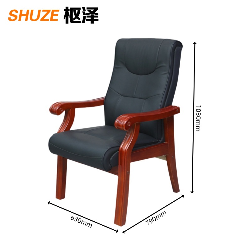 枢泽 办公椅 会议椅 630*790*1030mm 张高清大图
