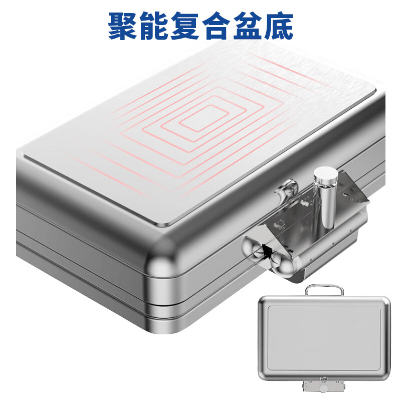 新力士电加热900W大视窗智能温控保温长方形自助餐高炉W20-1102T+W07-11027B高清大图