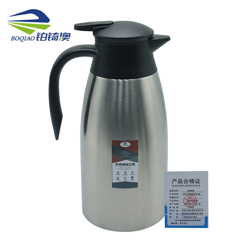 铂锜澳 304不锈钢真空壶 保温壶/2L/个 2L