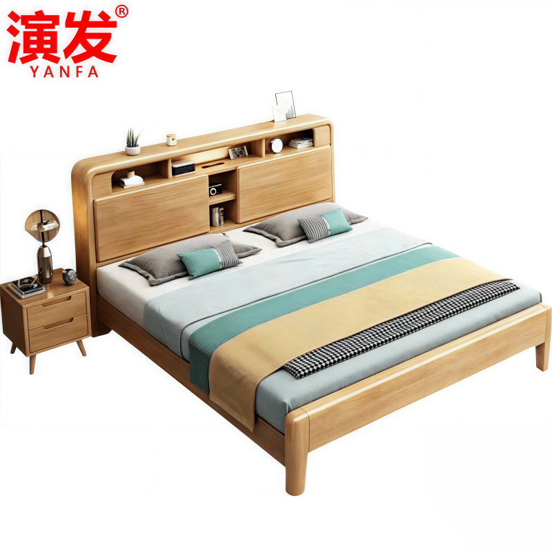 演发 床+柜 1.35米 张高清大图