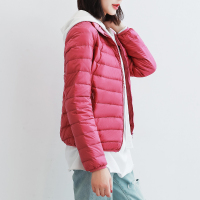yaloo/雅鹿2019新款轻薄羽绒服女士2019新款时尚短款上衣外套潮流