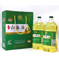 [中华特色]三江馆 广西三江特产山椿山茶油1.8Lx2瓶 48小时内发货