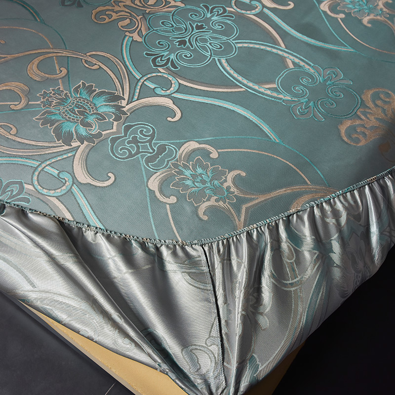 美帮汇夏季冰丝凉席1.5米1.8m床可折叠水洗夏凉席子单人学生宿舍床笠款2高清大图