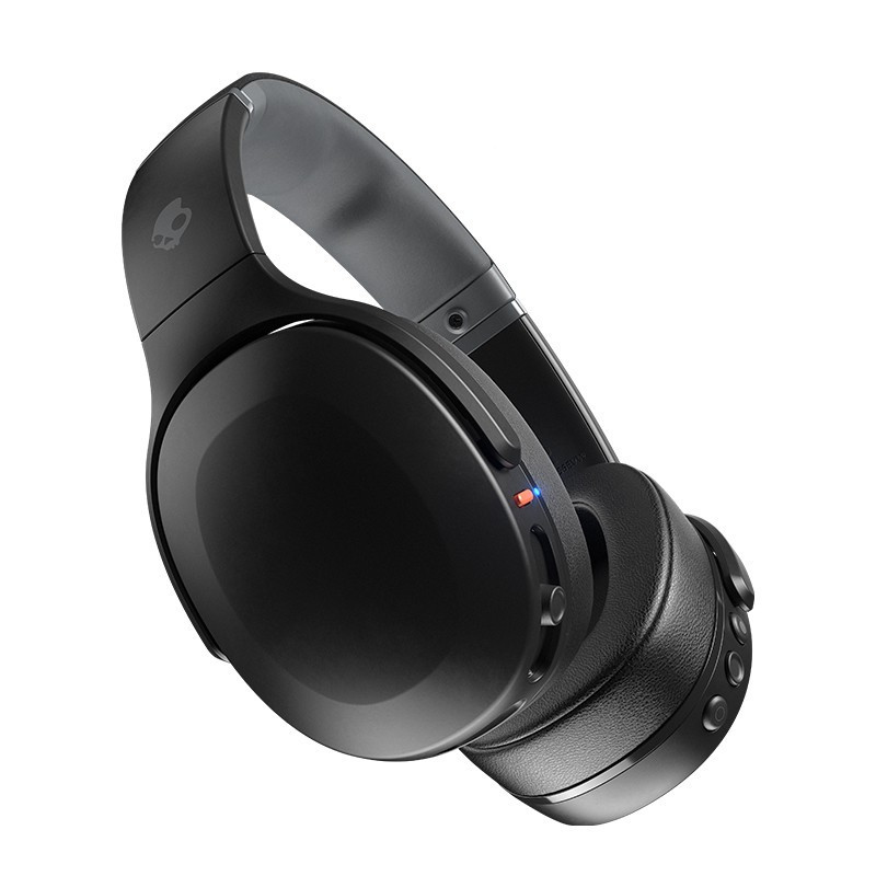 骷髅头(Skullcandy)Crusher EVO 摧毁者二代 重低音蓝牙耳机 无线头戴耳机 震动功能低音可调 黑