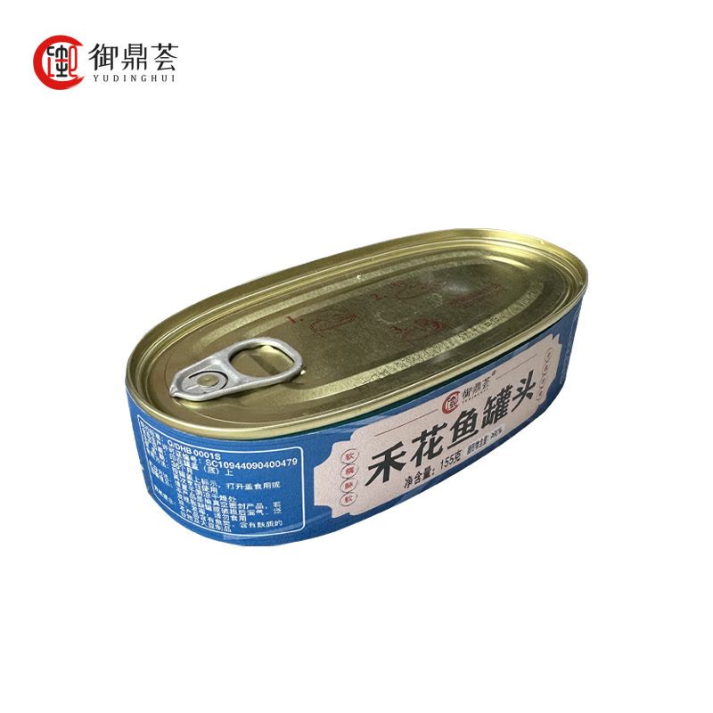 御鼎荟 禾花鱼罐头 155g豆豉原味 罐图片