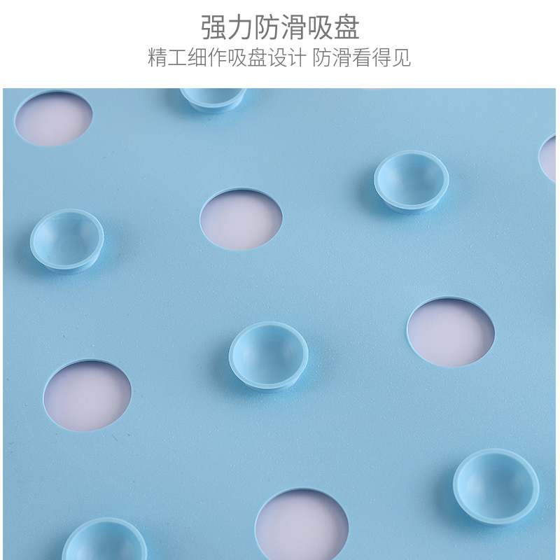 美帮汇[德国]镂空脚丫防滑垫酒店浴室卫生间防滑地垫带吸盘脚垫高清大图