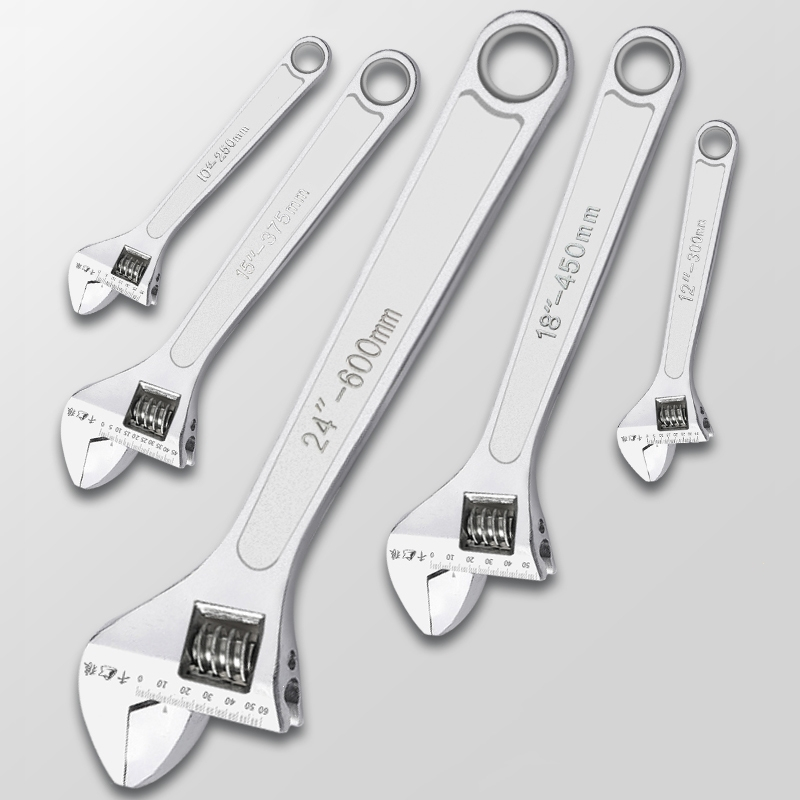 古达活动扳手工业级大口径高强度多功能工具小型活口扳手大开口