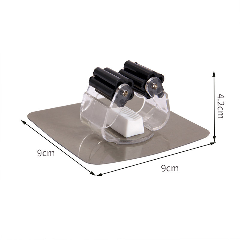 欧润哲 拖把挂架 厨房扫把收纳架贴 壁挂式瓷片面挂钩其他家庭整理用具