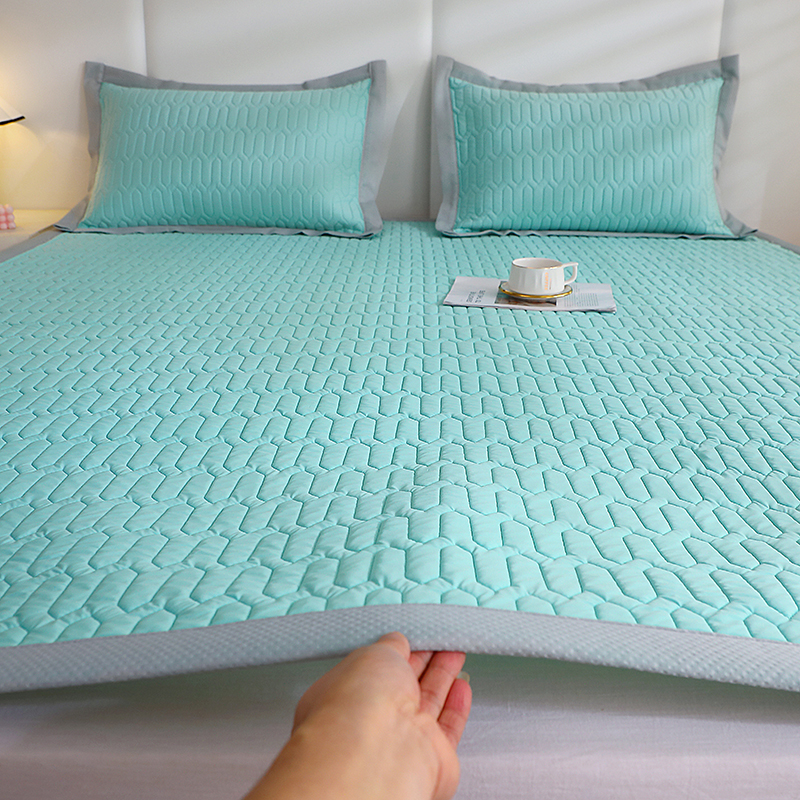 安琪尔雪山丝凉席两件套90*200cm套高清大图