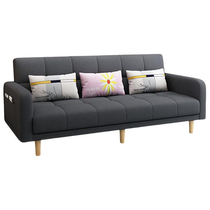 珂洋 折叠沙发床 深灰 张高清大图