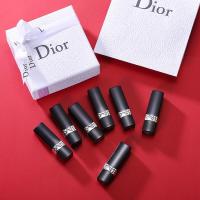 （专柜正品）迪奥口红 Dior 烈艳蓝金唇膏女士滋润口红999哑光/888/080/520/ 844#滋润橘红色