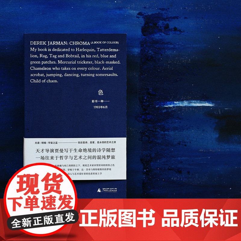 色:彩书一种——1993年6月 北贝 一页 (英) 德里克·贾曼/著 江文宇/译 色彩 艺术 电影 广高清大图