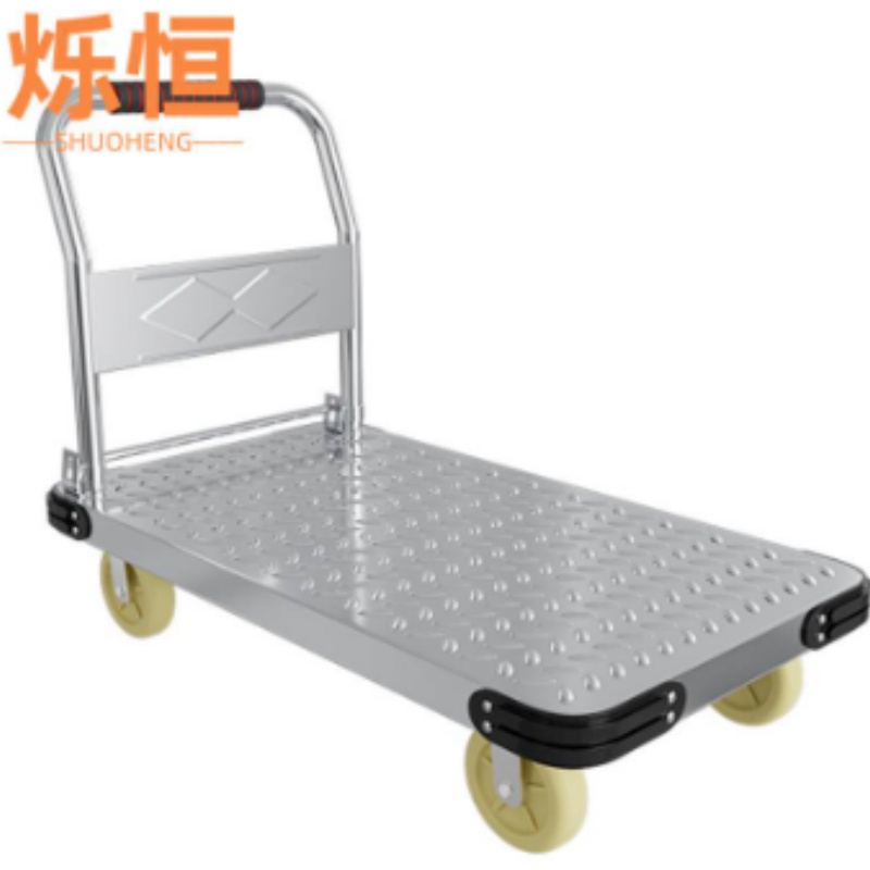烁恒 手拖车3000斤8寸铁芯静音烽火轮