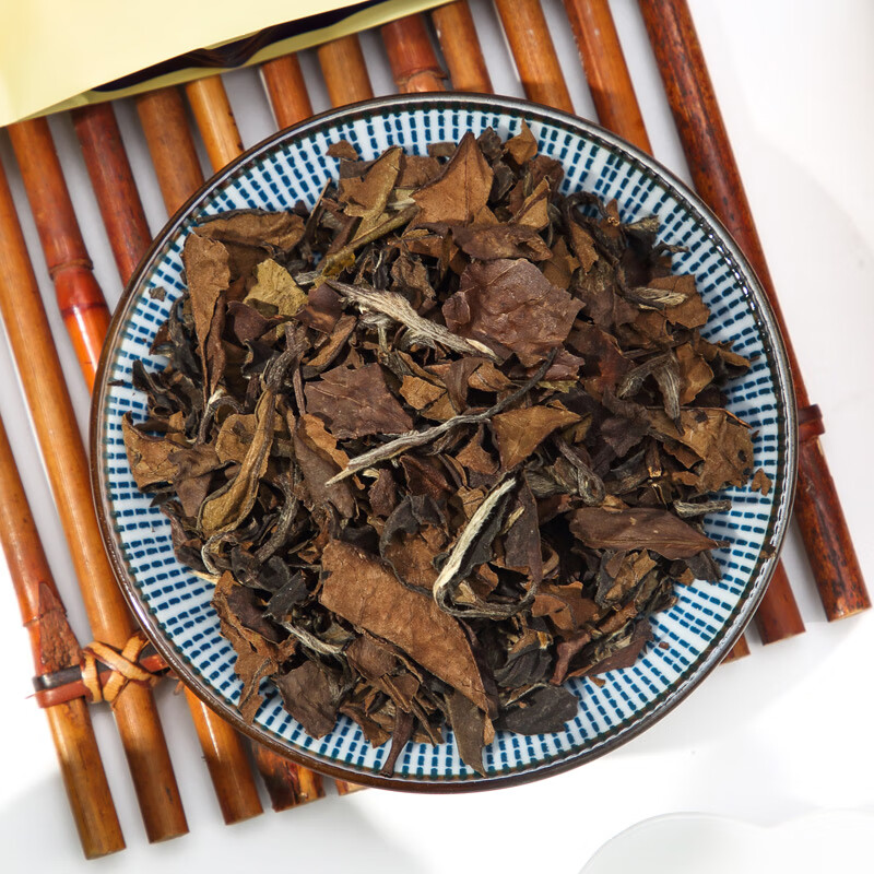 钓鱼台白茶福鼎寿眉白茶茶叶380系列 盒装150克高清大图