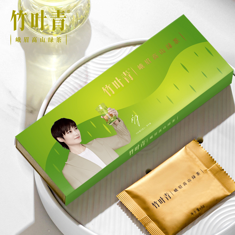 竹叶青茶叶峨眉高山绿茶特级(论道)20g[李宇春定制款]