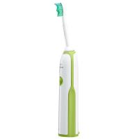 [情侣套装]飞利浦(Philips)电动牙刷 成人充电式 声波震动 智能计时 HX3216浅蓝色+HX3216果绿色