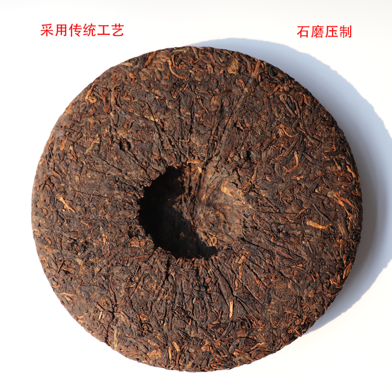 滇香阁 普洱茶熟茶彩2499g整箱 云南勐海七子饼357g*7传统工艺干仓茶无添加年货礼品礼盒