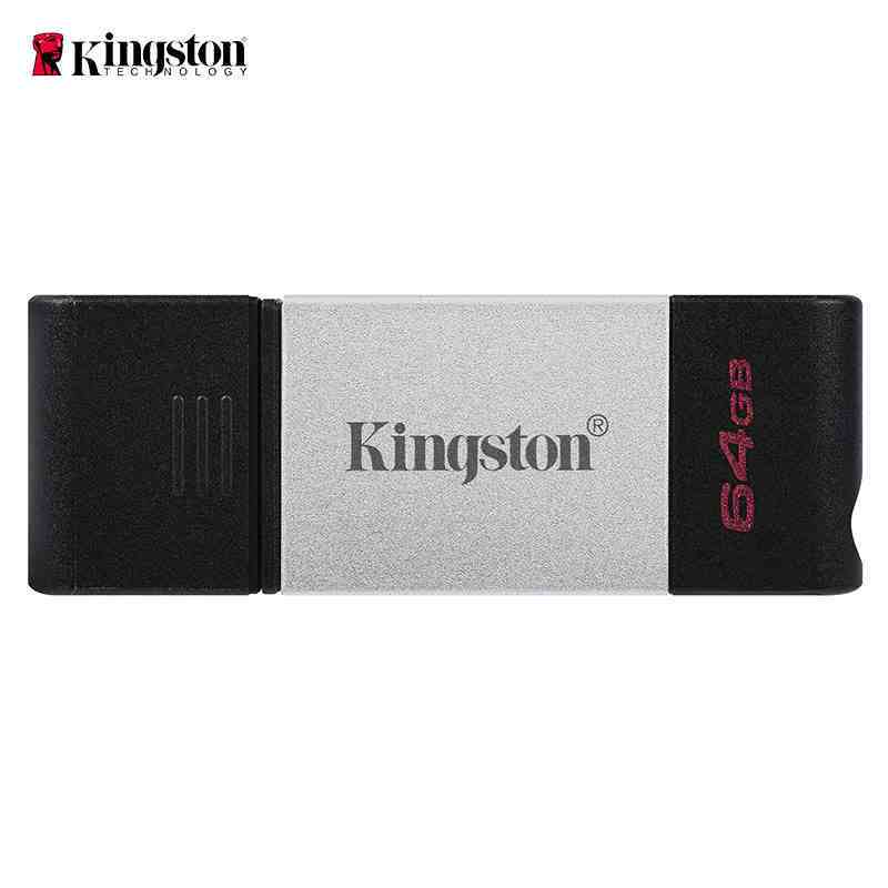 金士顿(Kingston)DT80 64GU盘 USB3.2 TYPE-C单接口 手机高速优盘读速200MB/S