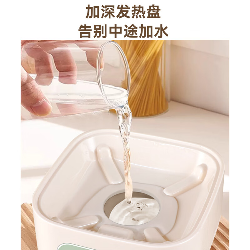 艾青春多功能蒸蛋器单层/双层搭配PTC加热体 AI-ZDQ3米白色(单位:台)高清大图