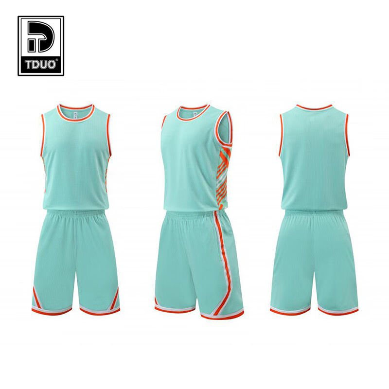 Tduo篮球服 V3 套 浅绿 4XL