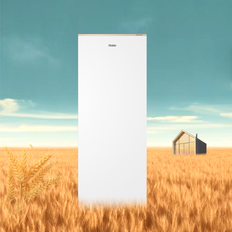 海尔(Haier)210升立式冷柜冰柜小冰箱 柔性双变频 黑金净化 洁净制冰BD-210WGHDGWF高清大图