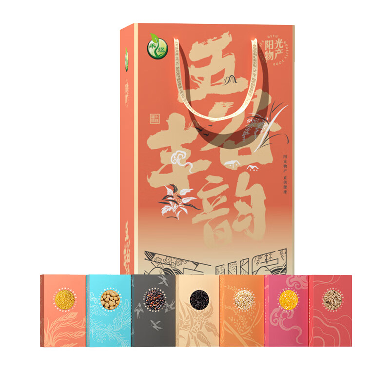 禾煜杂粮礼盒有机当季新粮五谷丰韵款2.35kg