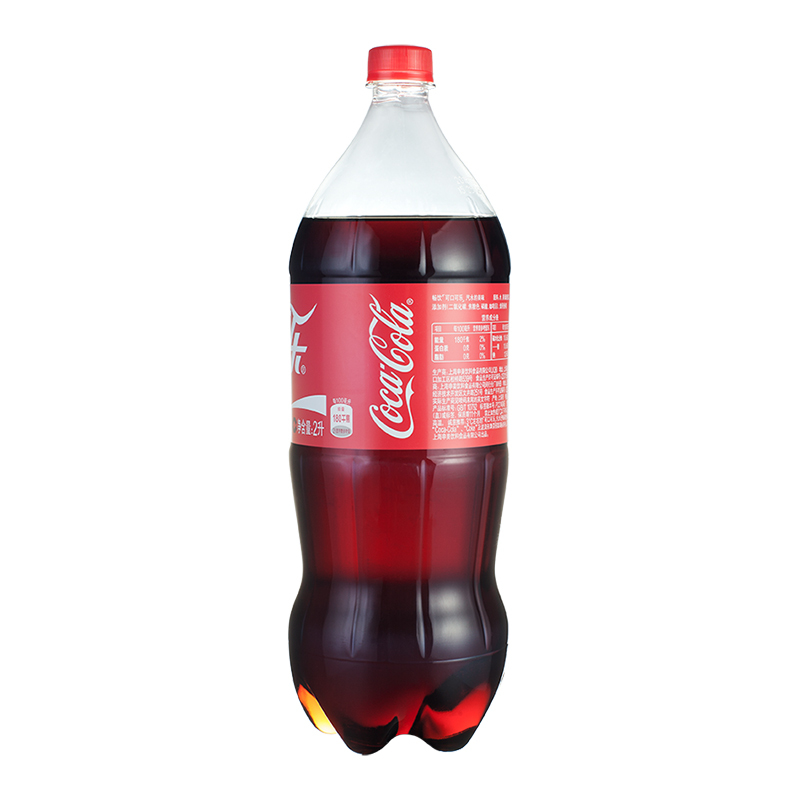 可口可乐 cocacola 汽水 碳酸饮料 2L*8瓶整箱装 可口可乐出品