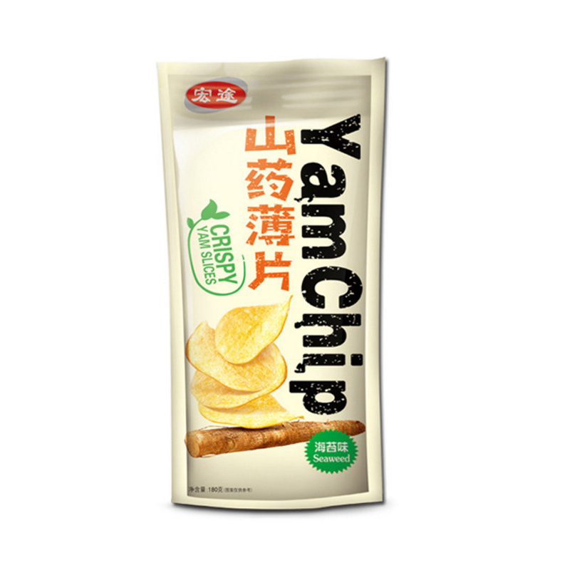 宏途山药薄片海苔味128g 网红山药片薯片
