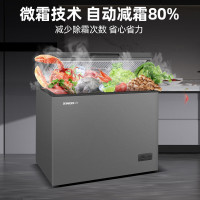 星星(XINGX)BD/BC-300E榭湖银300升商用保鲜设备卧式冰柜 单温单箱冰箱 冷藏冷冻转换冷柜顶开门