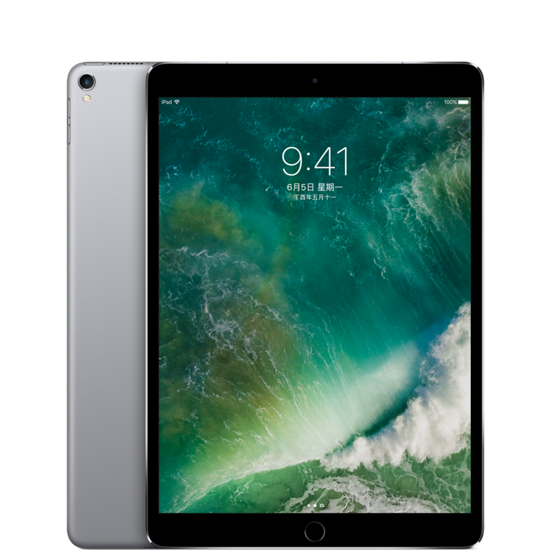 苹果(Apple)iPad Pro 平板电脑 全新未激活 超薄 指纹解锁 10.5英寸 灰色 WiFi版 64GB