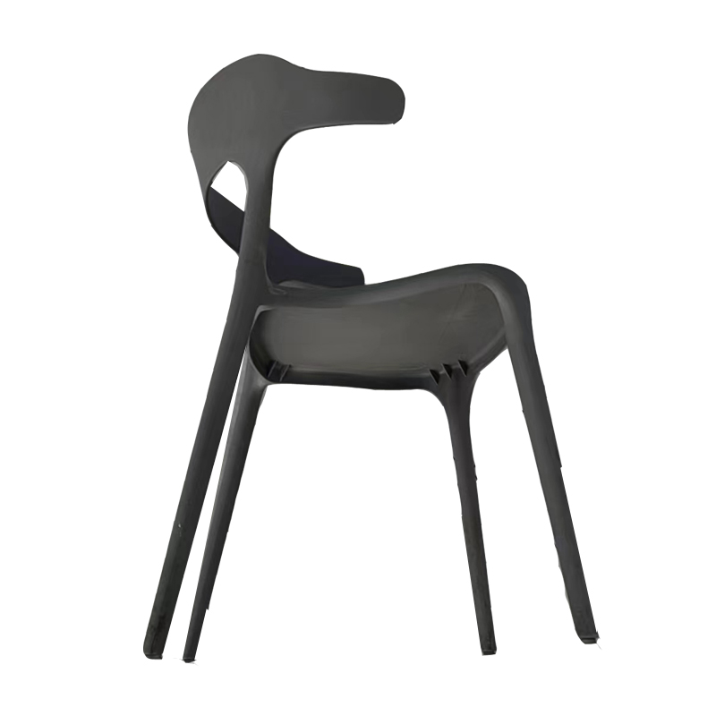 东业家具 餐椅ZX-C019塑料椅子 420*500*820 把高清大图