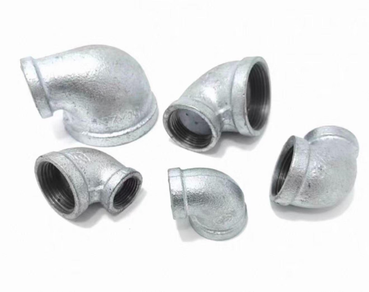 鑫顿 镀锌异径弯头 1寸变4分