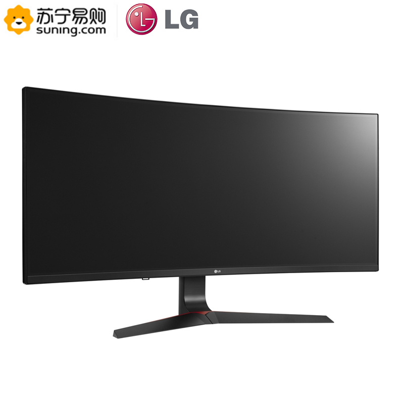 LG 34GL750 34英寸曲面21:9 超宽屏 兼容G-Sync®144Hz刷新率1MS电竞游戏IPS屏液晶电脑显示器可升降支架