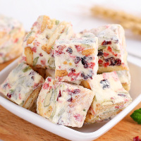 酥田喜源味奶香草莓抹茶网红雪花酥100g*5袋休闲零食品蛋糕糕点沙琪玛酥饼干牛轧糖