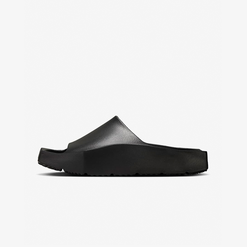 NIKE 耐克 Jordan 女款秋厚底休闲舒适拖鞋方形鞋头一字拖 DQ8992-001
